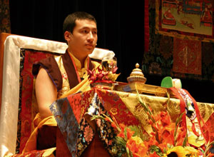 Initiation Tchenrézi par Sa Sainteté le 17e Karmapa